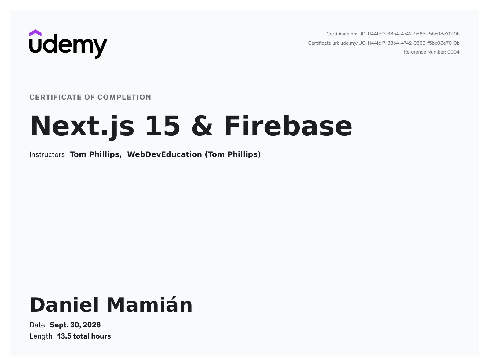 Next.js 15 & Firebase